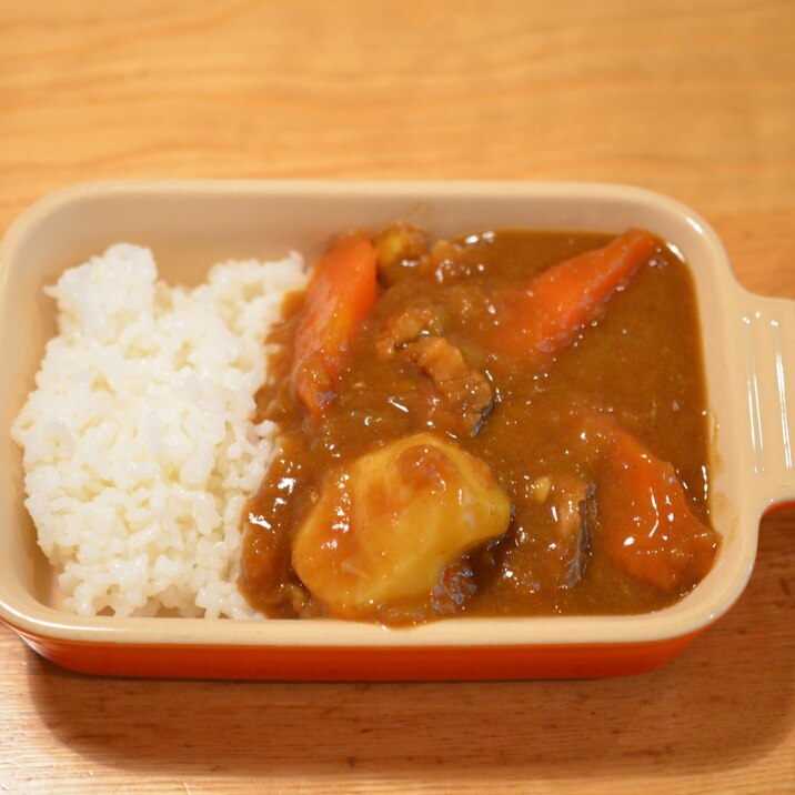 圧力鍋で時短カレー☆でもとろみも深みもばっちり！